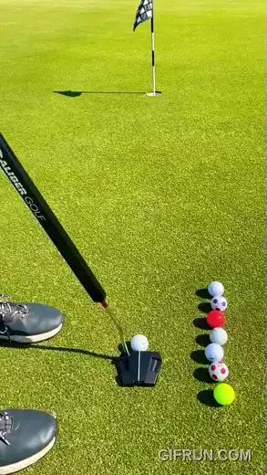 실전 퍼팅 장면 2